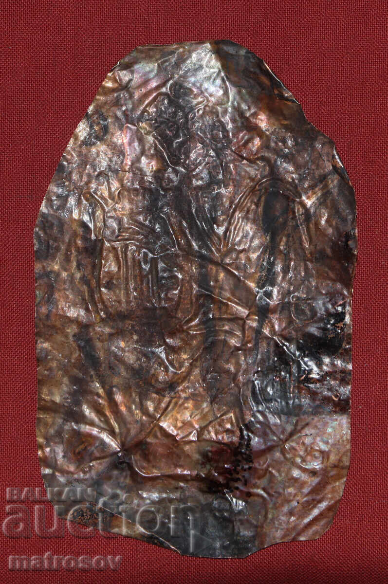 Original Wall Decoration, Copper Panel, Orpheus - 5