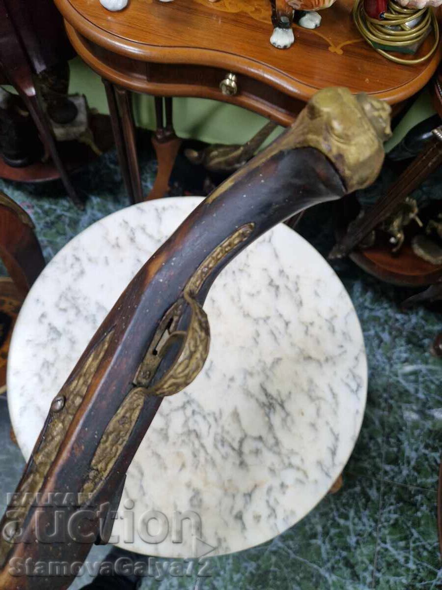 Frumos pistol antic cu cremene - Replică - 7 Frumos pistol antic cu cremene - Replică - 7