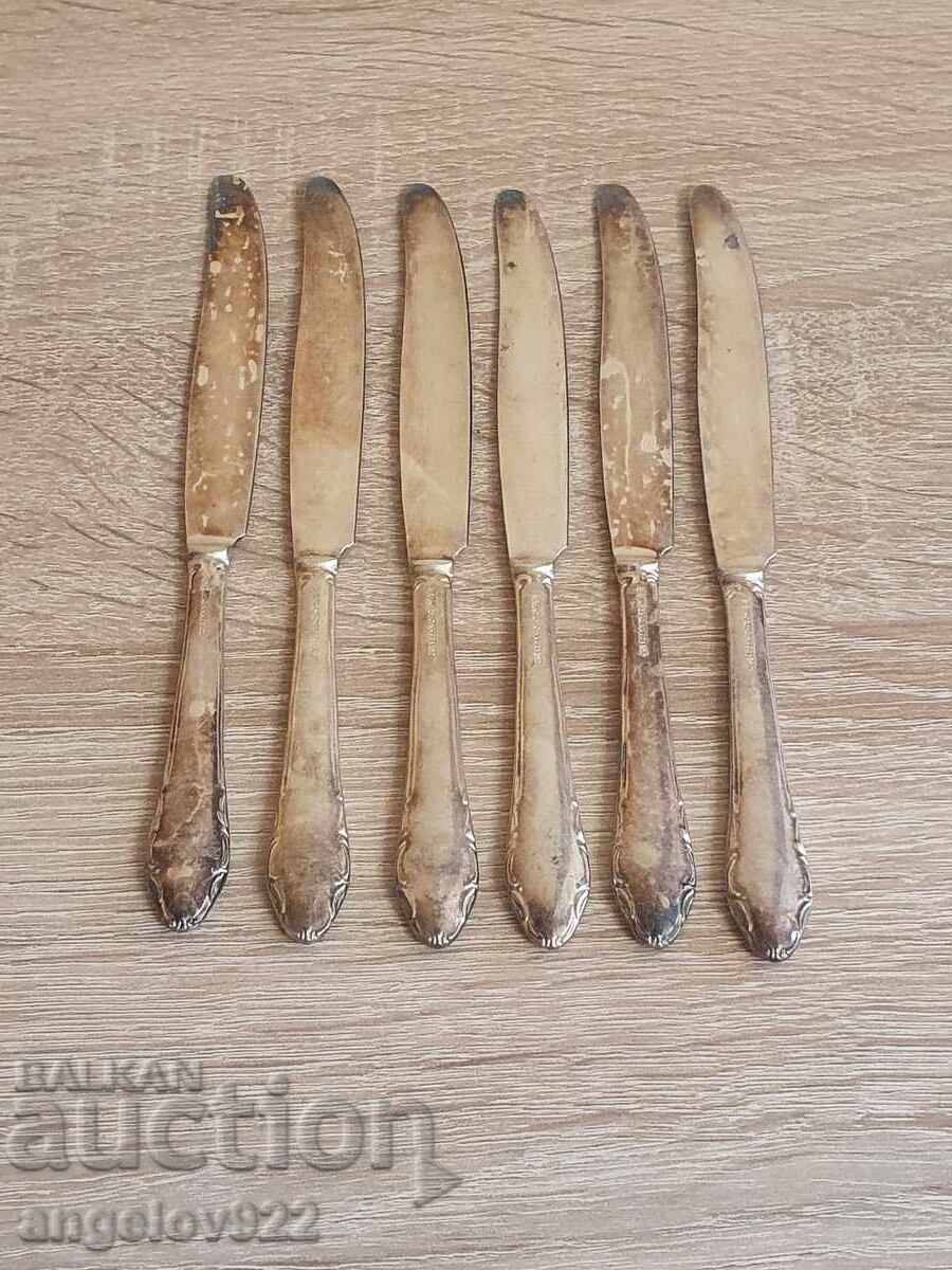 6 EXTRA knives 6 EXTRA knives