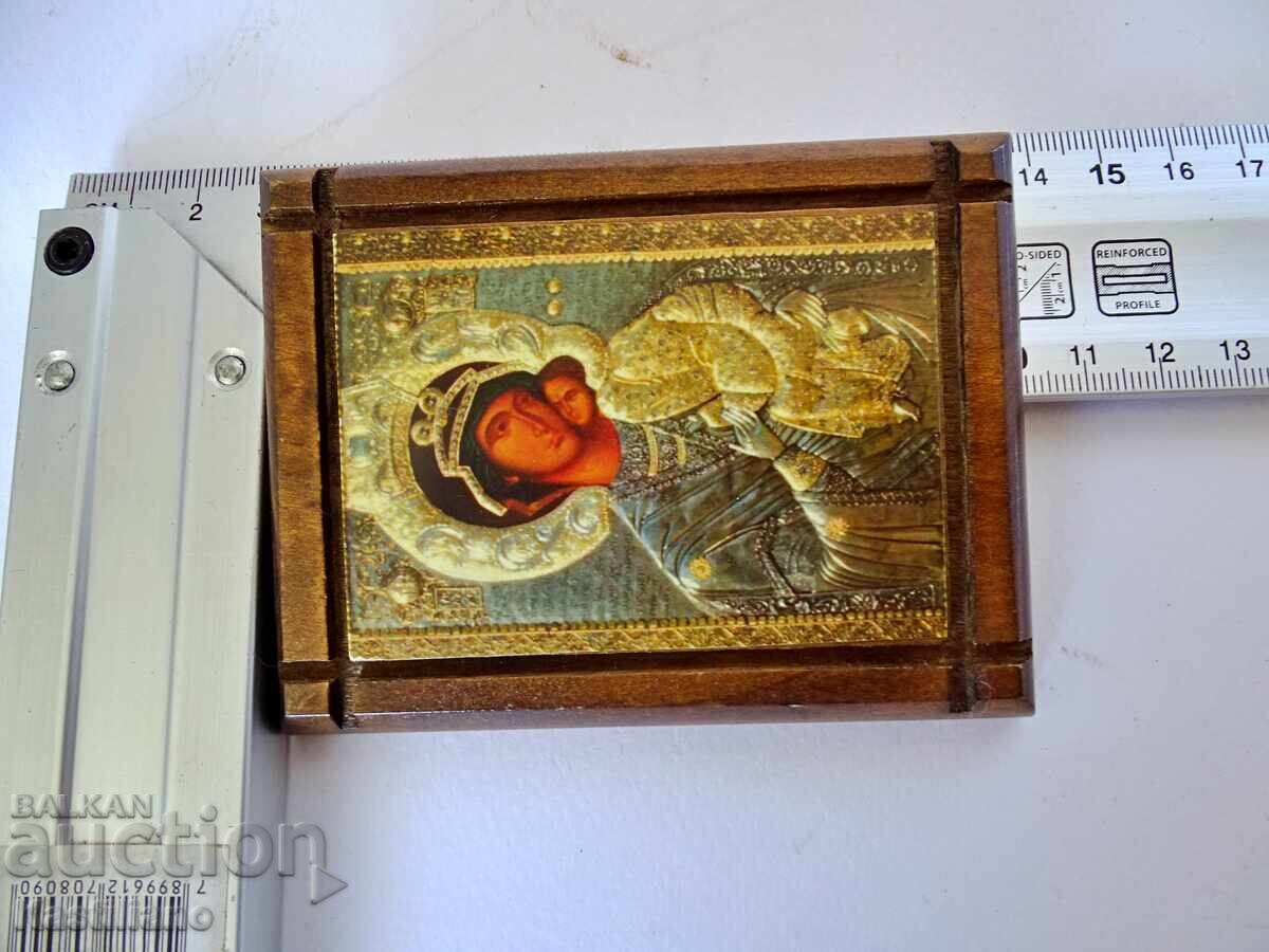 Icoană ortodoxă a Sfintei Fecioare Maria "Înduioșarea" - 5