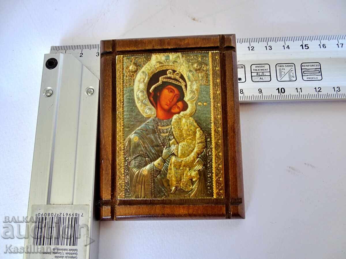 Icoană ortodoxă a Sfintei Fecioare Maria "Înduioșarea" - 6