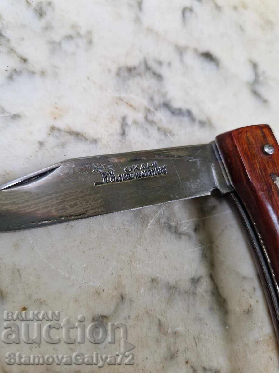 Δημοπρασία Αυθεντικό γερμανικό αντίκα τσεπάκι μαχαίρι Okapi