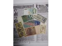Lot of banknotes