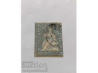 Postage stamp Switzerland 1854