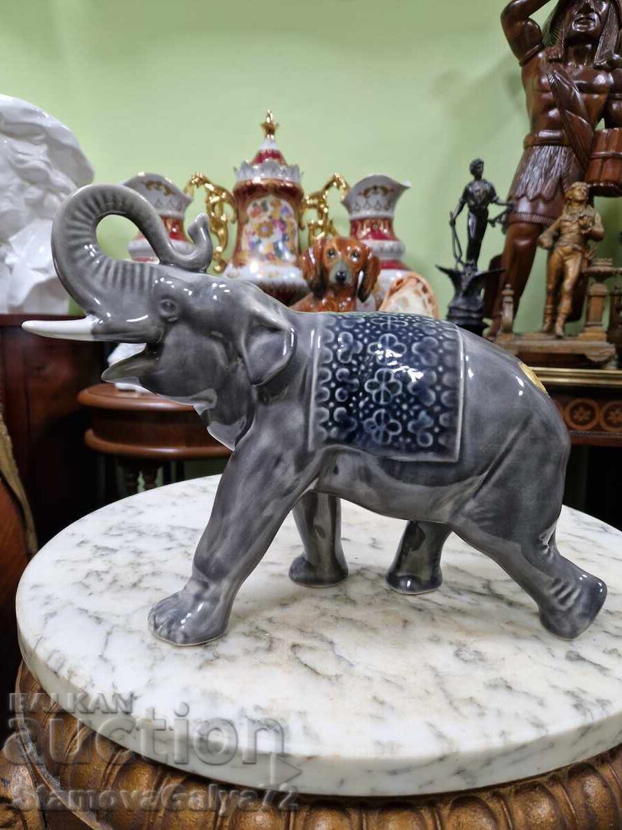 Wonderful antique porcelain figure figurine