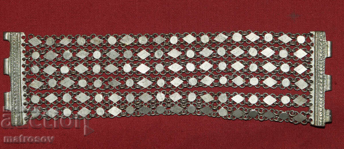 Χειροποίητο βραχιόλι Αναγέννησης, κόσμημα, ασήμι