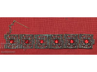 Brățară tradițională lucrată manual, bijuterie, argint