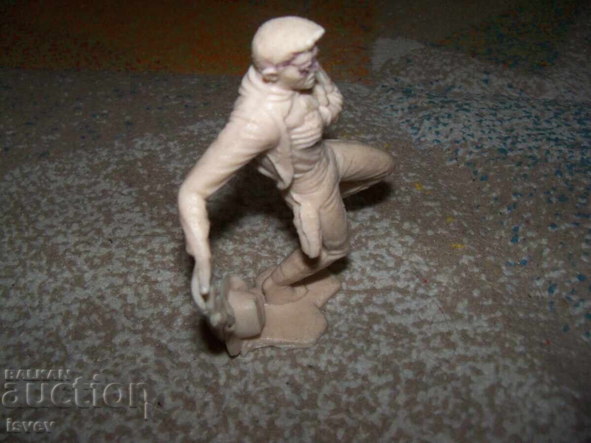 Δημοπρασία Μεγάλος πλαστικός στρατιώτης, καουμπόι σοσιαλιστικό παιχνίδι