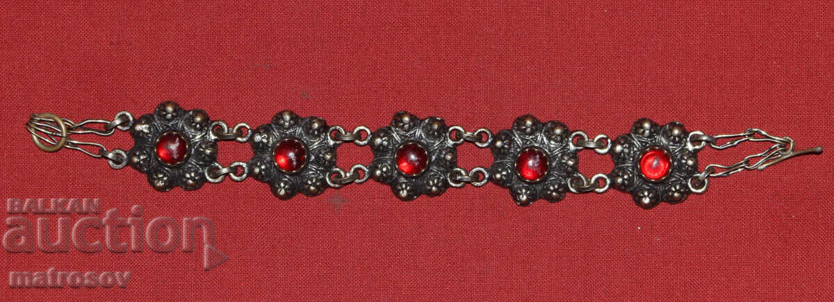 Old traditional silver bracelet jewelry with price 180.00 BGN | € 92.03