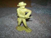 Mare soldat de plastic, cowboy jucărie socială