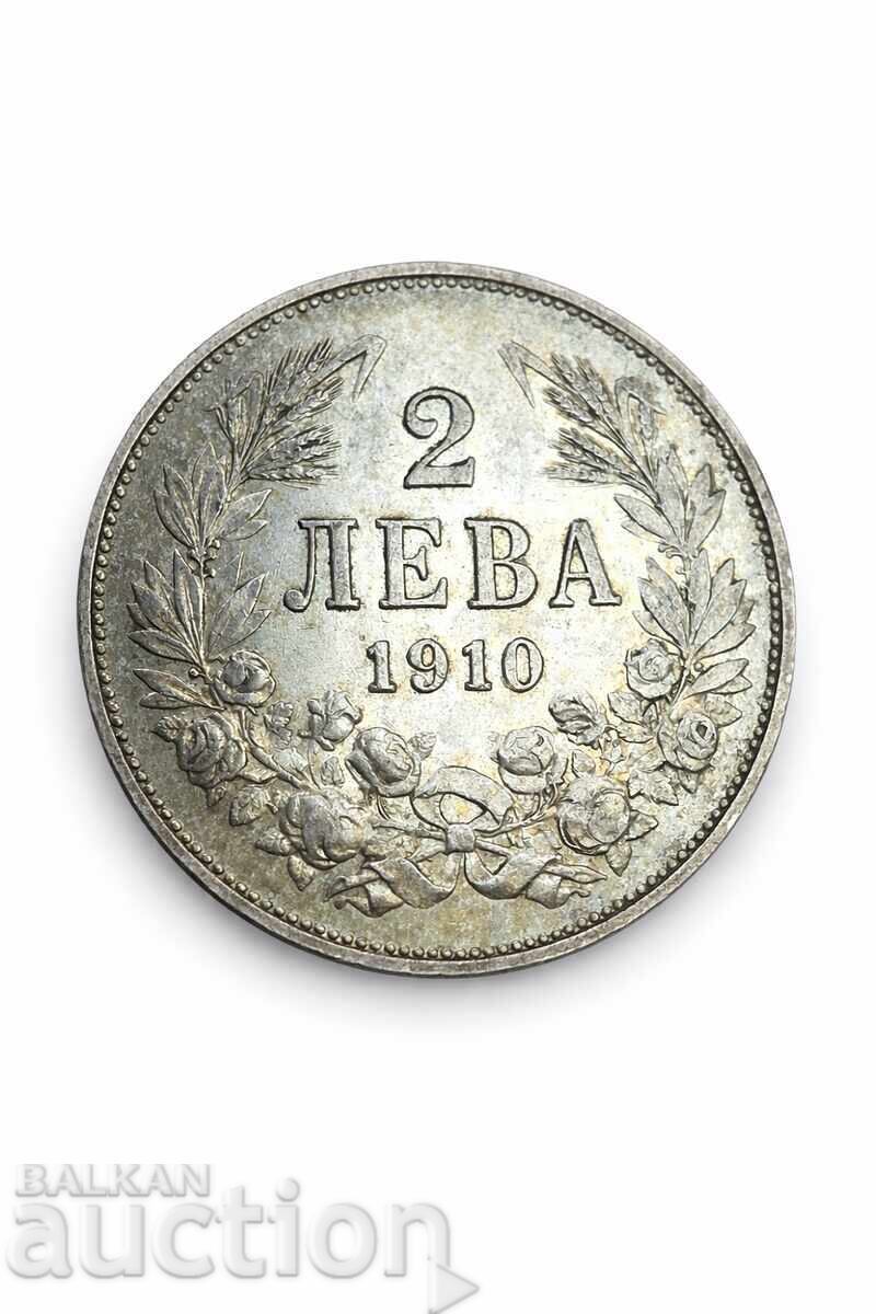 2 λέβα 1910 godina ΑΡΙΣΤΗ 2 λέβα 1910 godina ΑΡΙΣΤΗ