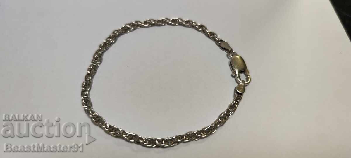 Silver bracelet 20cm with price 40.00 BGN | € 20.45 Silver bracelet 20cm with price 40.00 BGN | € 20.45