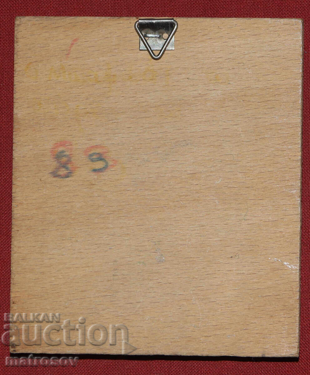 Metal icon, bas-relief, Annunciation of the Blessed Virgin Mary - 5