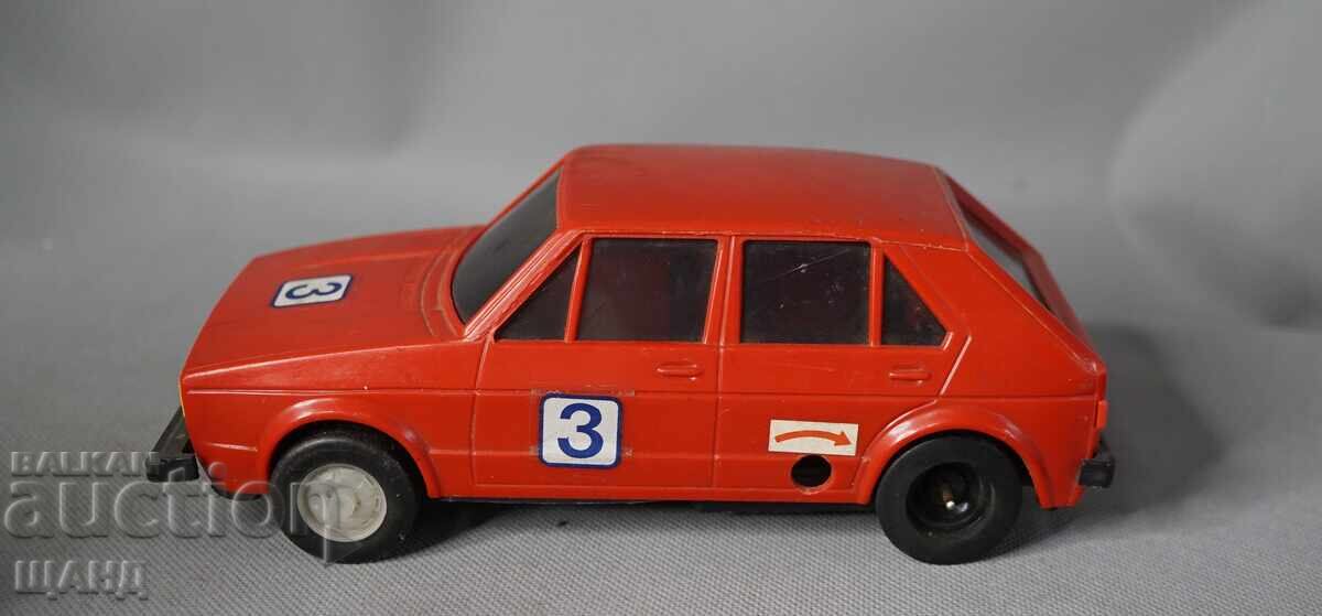 POLGAL VW GOLF Old Polish mechanical toy model car with price 30.00 BGN | € 15.34