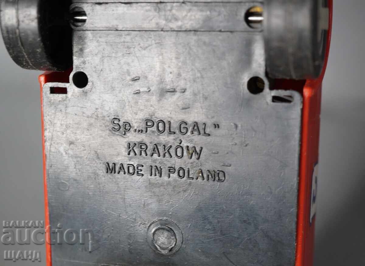 POLGAL VW GOLF Old Polish mechanical toy model car - 5