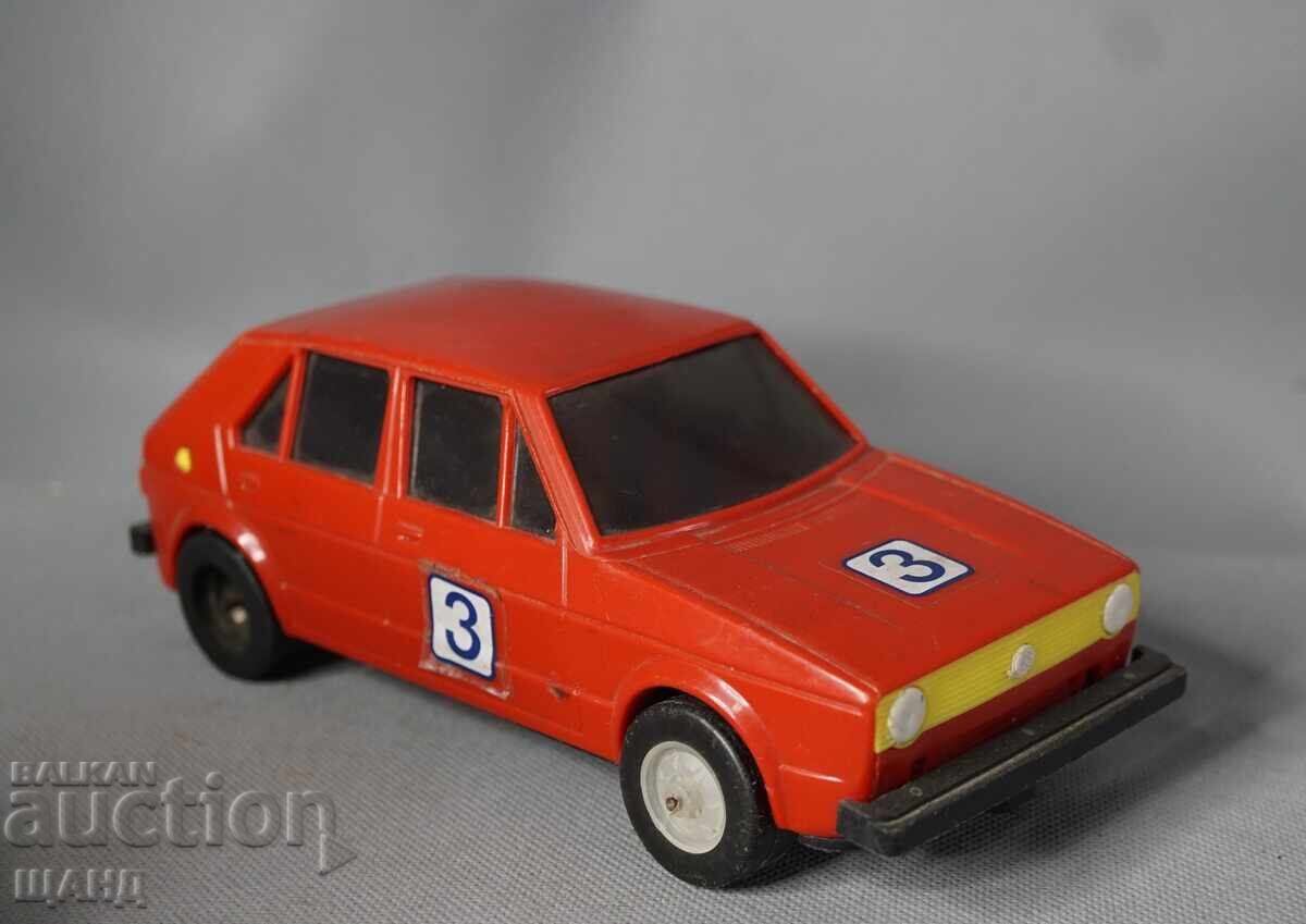 POLGAL VW GOLF Old Polish mechanical toy model car