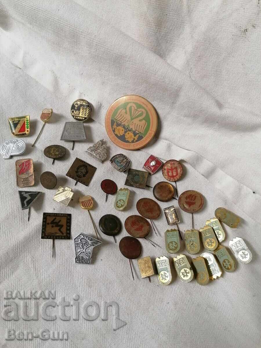 Σημάδια στήθους - κονκάρδες και άλλα