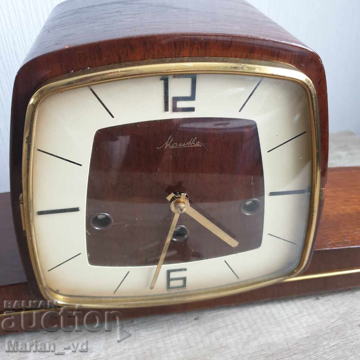 Επιτραπέζιο ρολόι τζακιού Mauthe - δεκαετία του '60 με τιμή 200.00 BGN | € 102.26