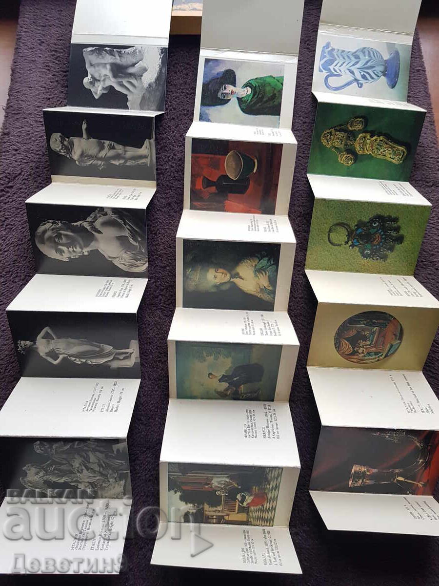 Delivery of Set of 3 Russian brochures "Hermitage" 1972 Delivery of Set of 3 Russian brochures "Hermitage" 1972