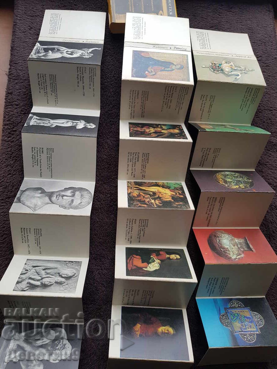 Set of 3 Russian brochures "Hermitage" 1972 - 5 Set of 3 Russian brochures "Hermitage" 1972 - 5