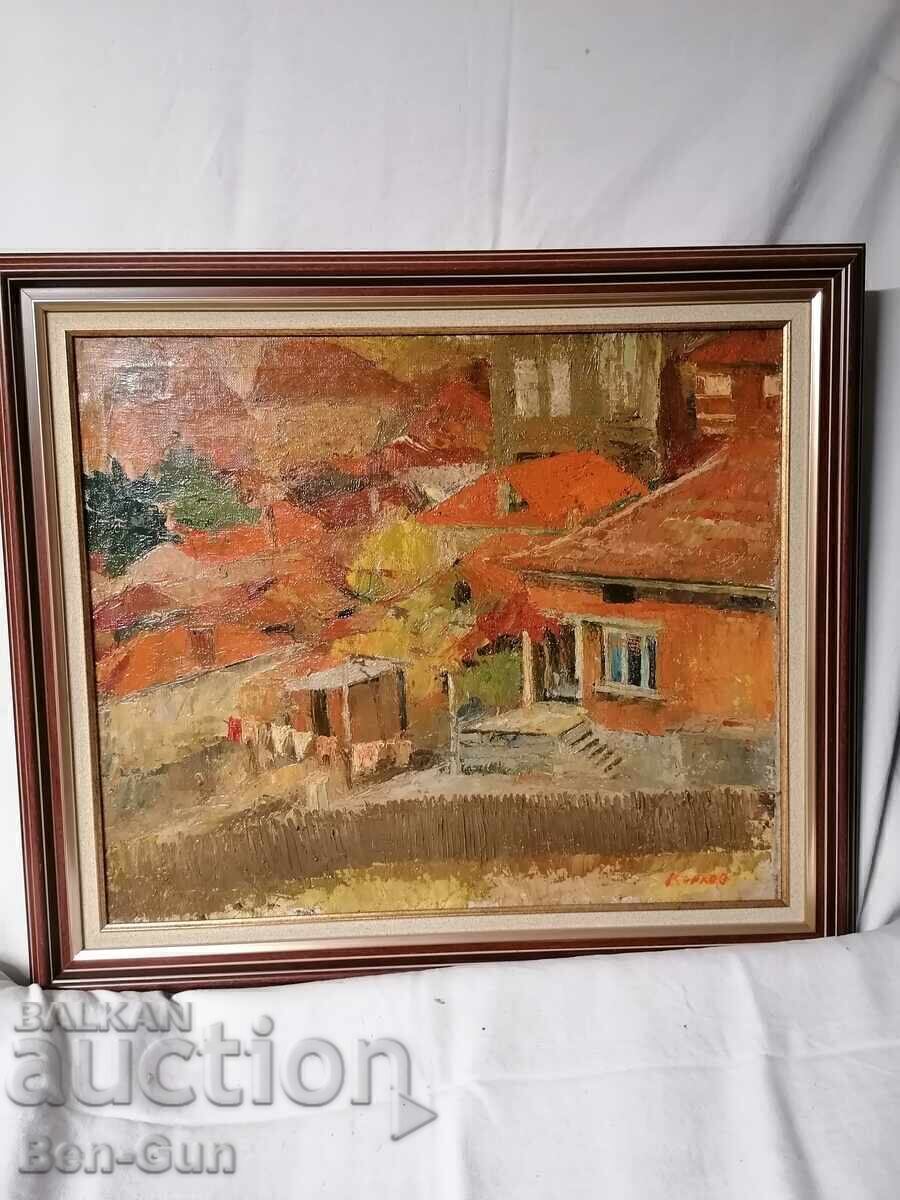 Delivery of Paintings by Yordan Kirkov - oil