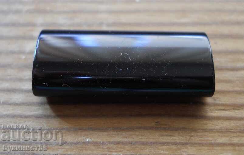 Φασεταρισμένο ημιπολύτιμο λίθος τύπου μενταγιόν - μαύρος τουρμαλίνης με τιμή 20.00 BGN | € 10.23