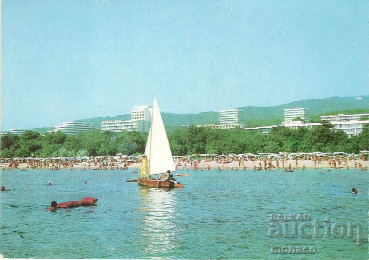 Παλιά καρτ ποστάλ - Χρυσή Άμμος, Θέα