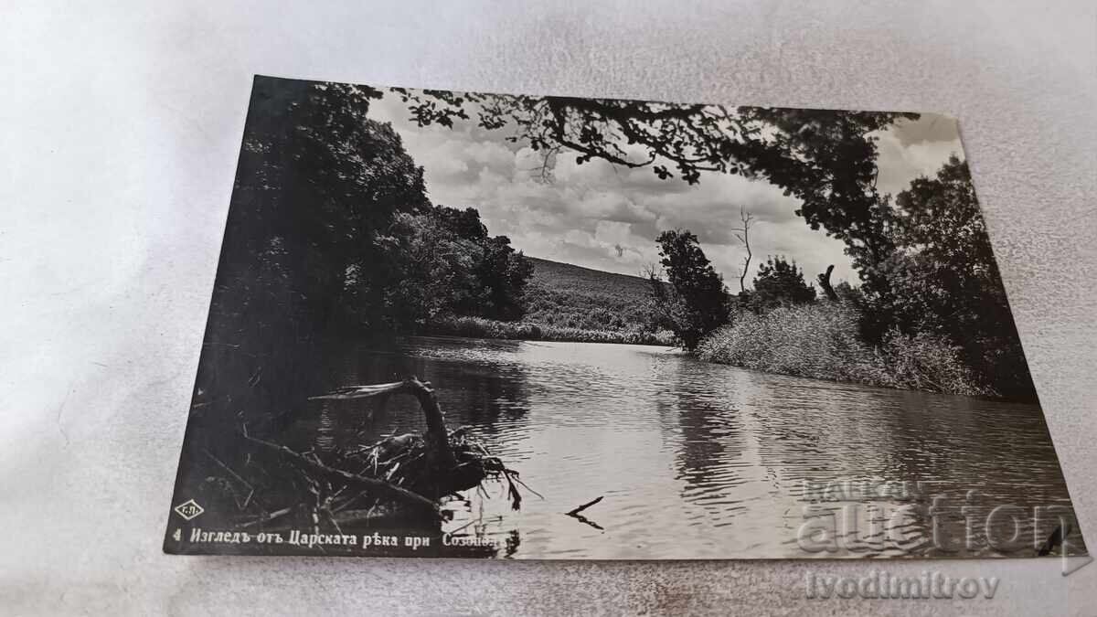 Ταχυδρομική κάρτα Σωζόπολη Θέα του Τσαρσκα ρέκα
