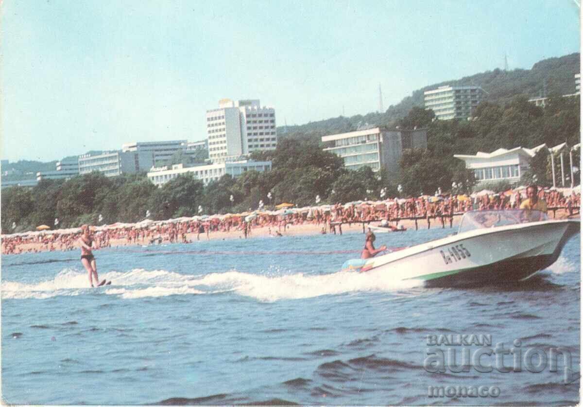 Παλιά καρτ ποστάλ - Χρυσή Άμμος, Θέα