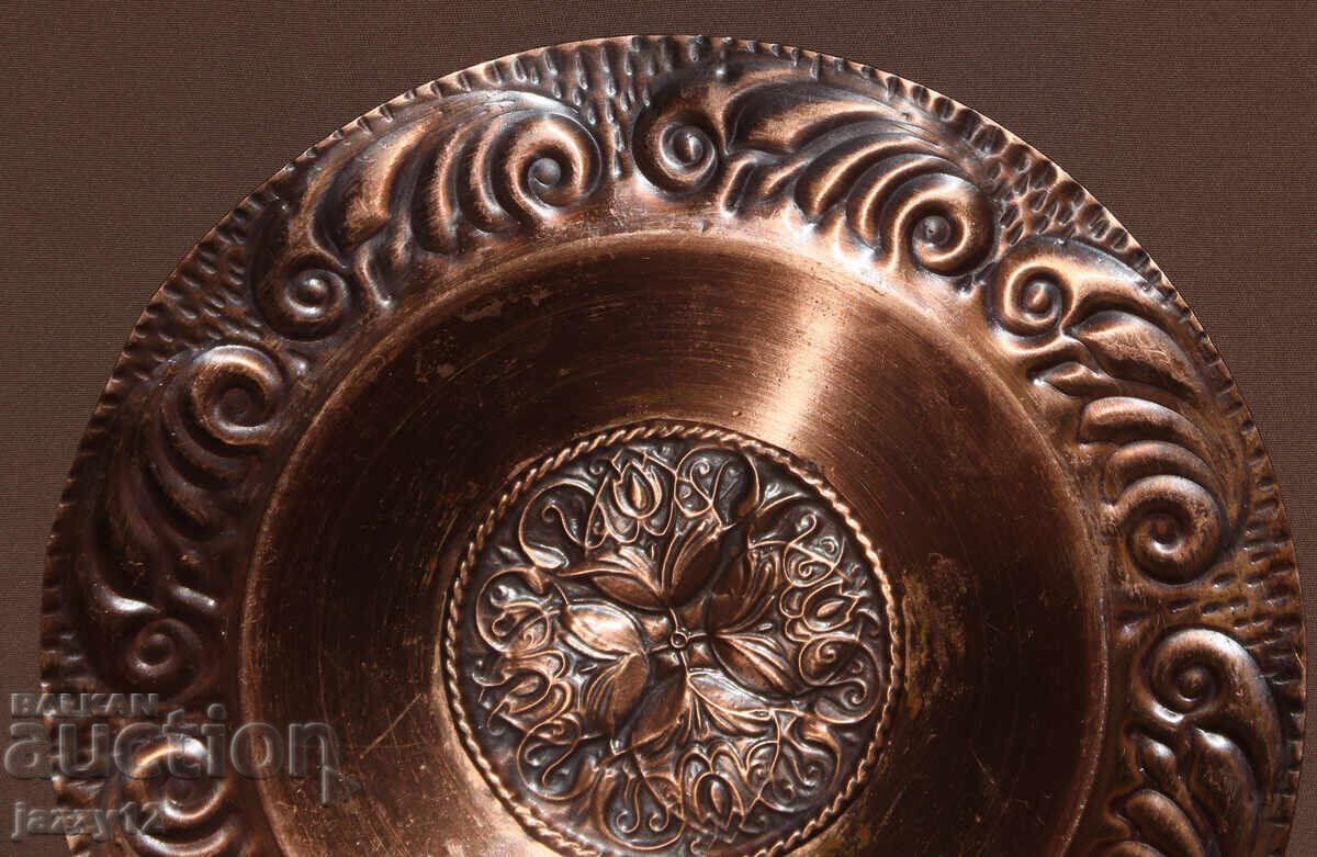 Livrarea Panou decorativ farfurie, decorațiune de perete, motive florale