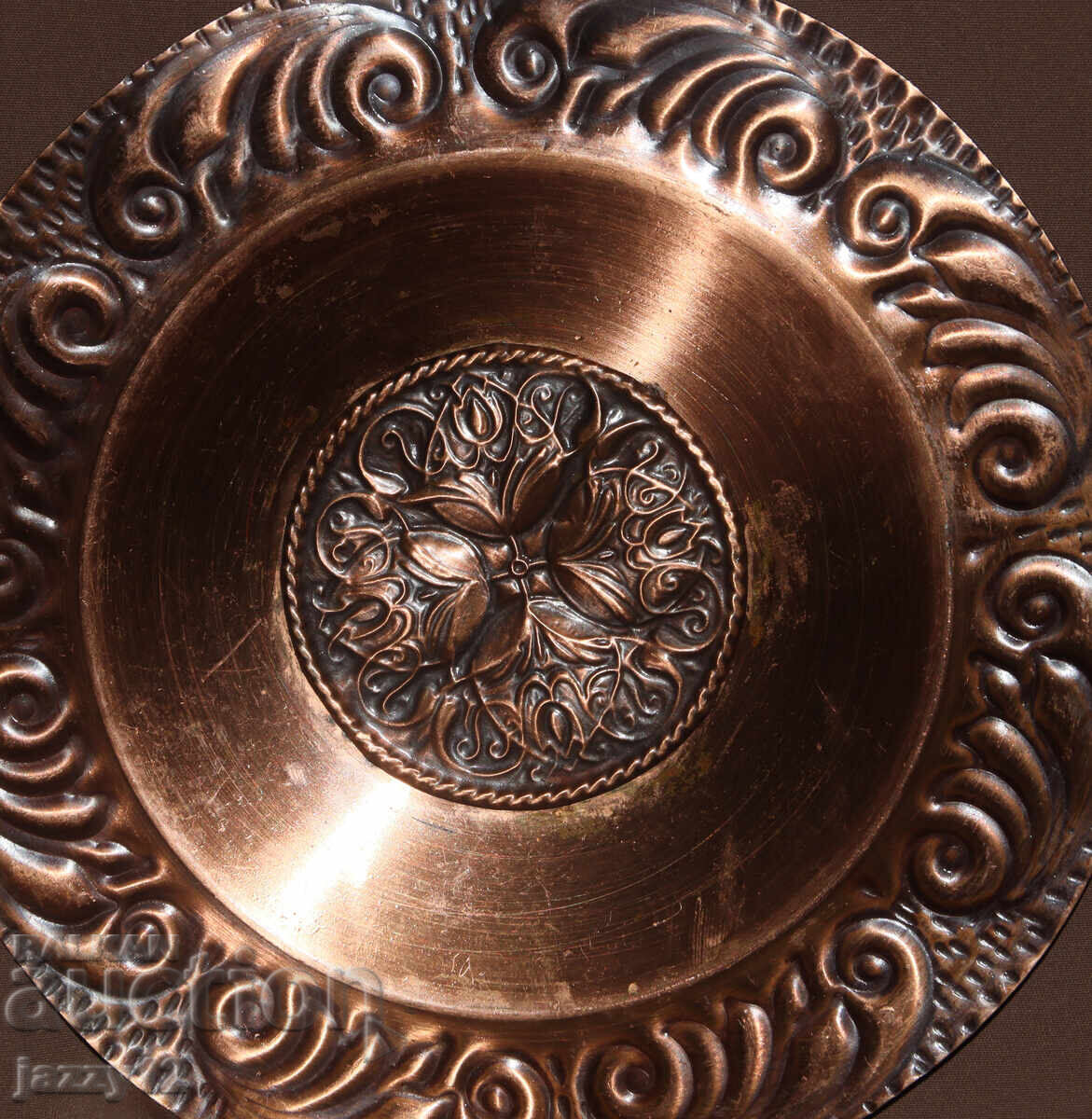 Panou decorativ farfurie, decorațiune de perete, motive florale - 5