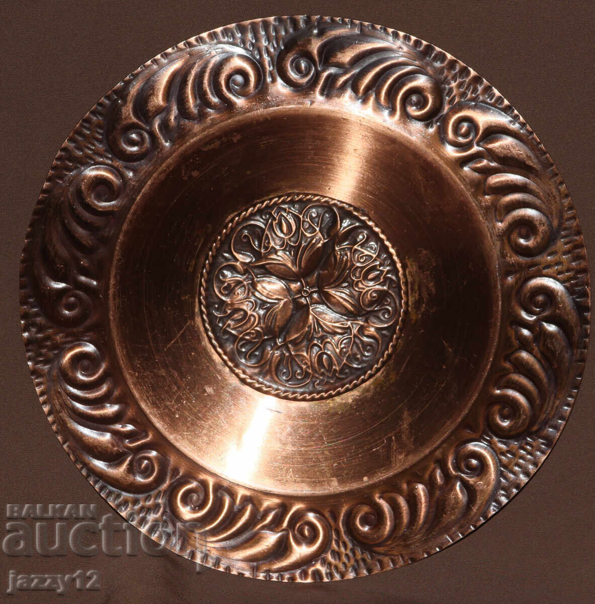 Panou decorativ farfurie, decorațiune de perete, motive florale