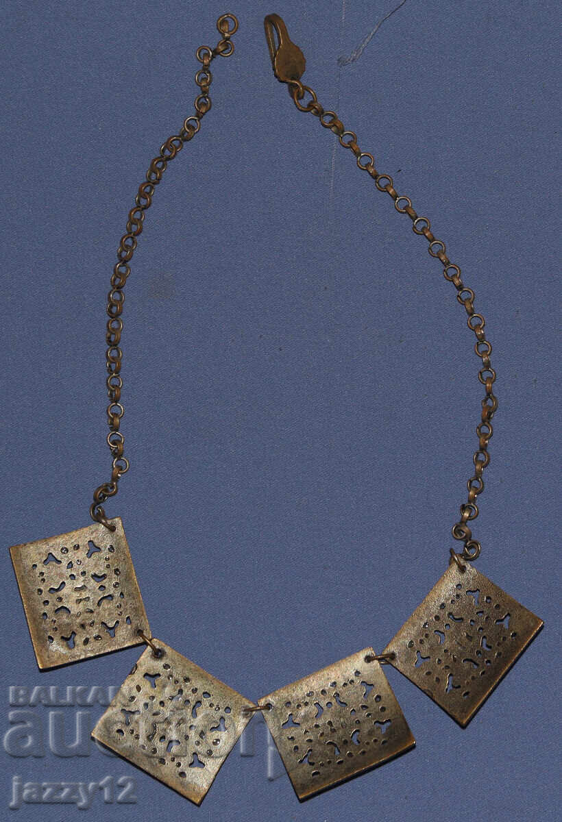 Old silver necklace jewelry - 6