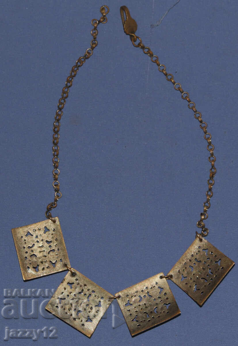 Old silver necklace jewelry - 7