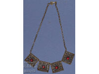 Vechi colier din argint