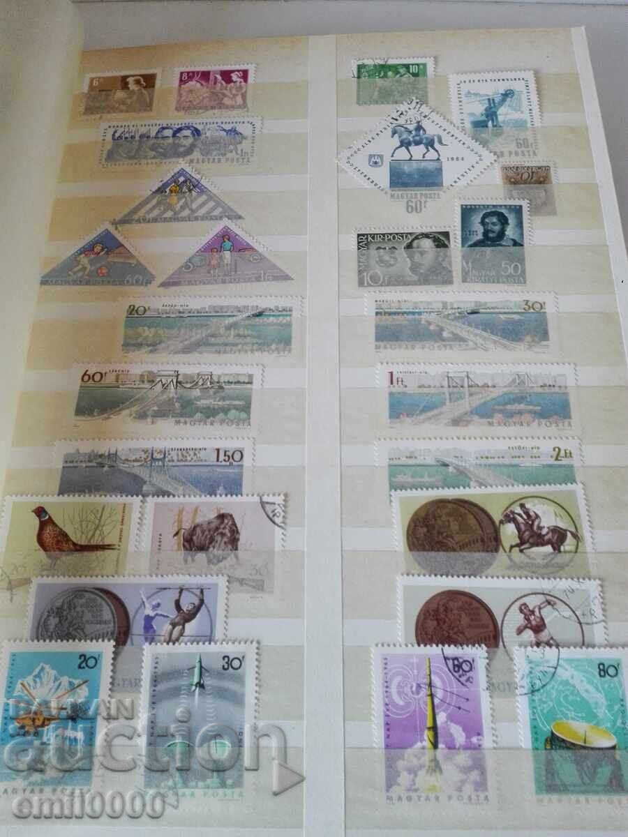 Delivery of Large album, binder with postage stamps