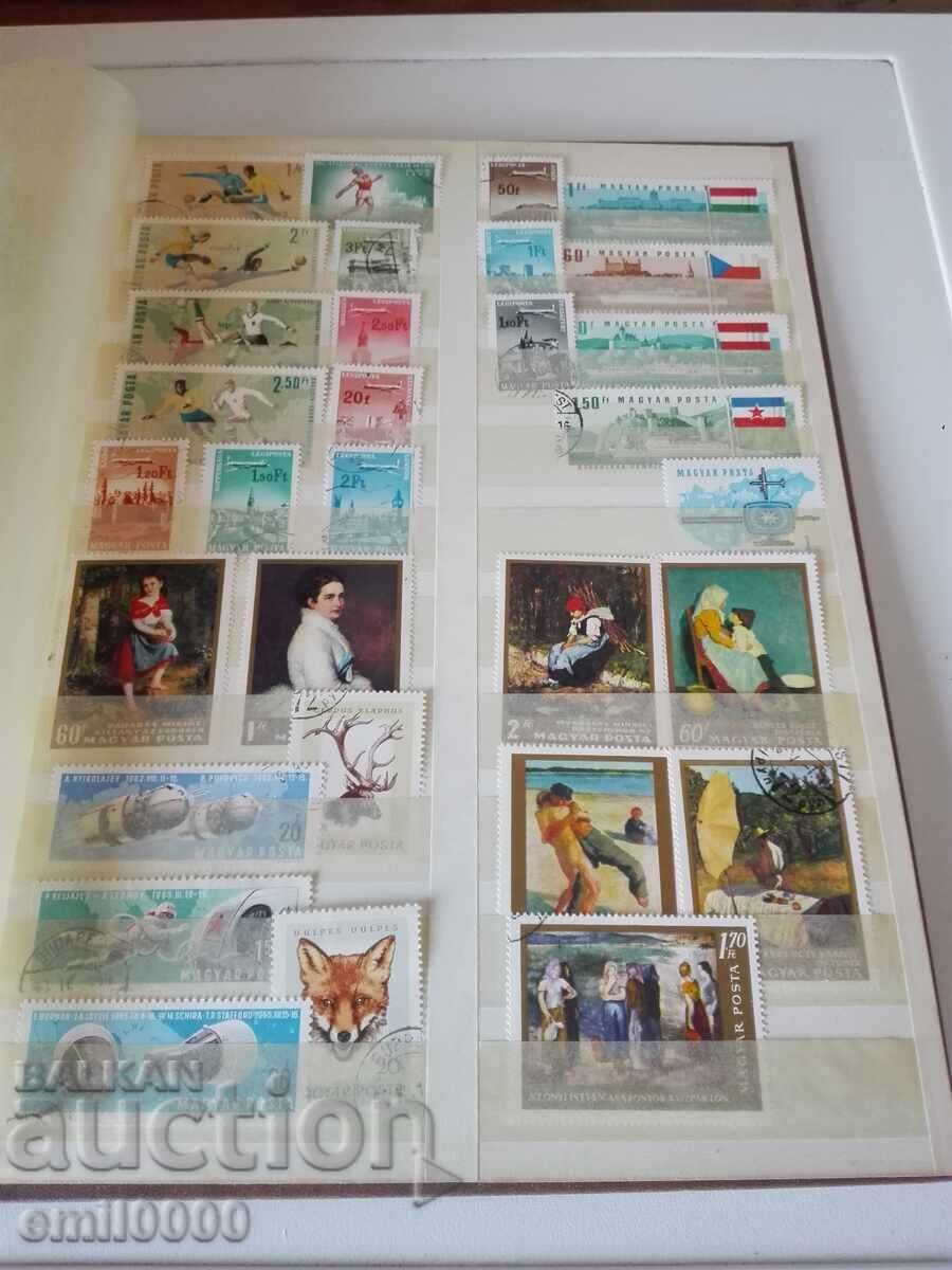 Large album, binder with postage stamps - 5