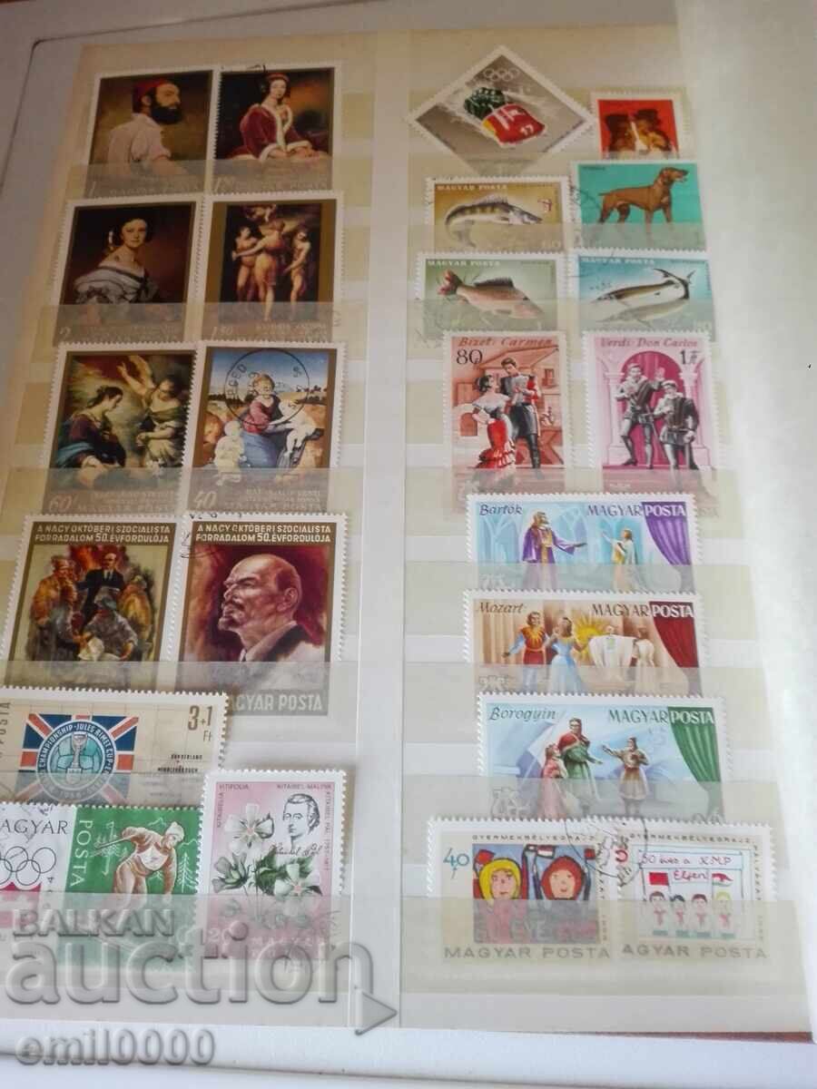 Large album, binder with postage stamps - 6
