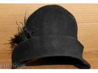 Pălărie de modă anii 1920 COCĂ URBANĂ CAPELĂ PERFECTĂ