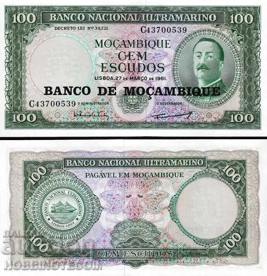 MOZAMBIC MOZAMBIC 100 Metical emisiune 1961 1976 NOU UNC
