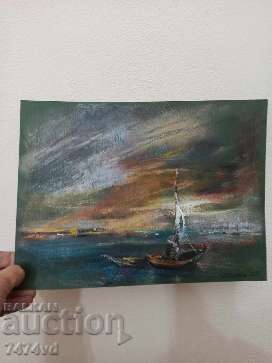 Ανέκδοτο έργο της ζωγράφου Ντάσα Νέντελκοβα