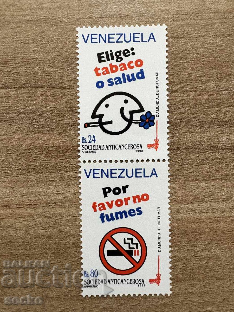 Venezuela - World No Tobacco Day (1993) MNH