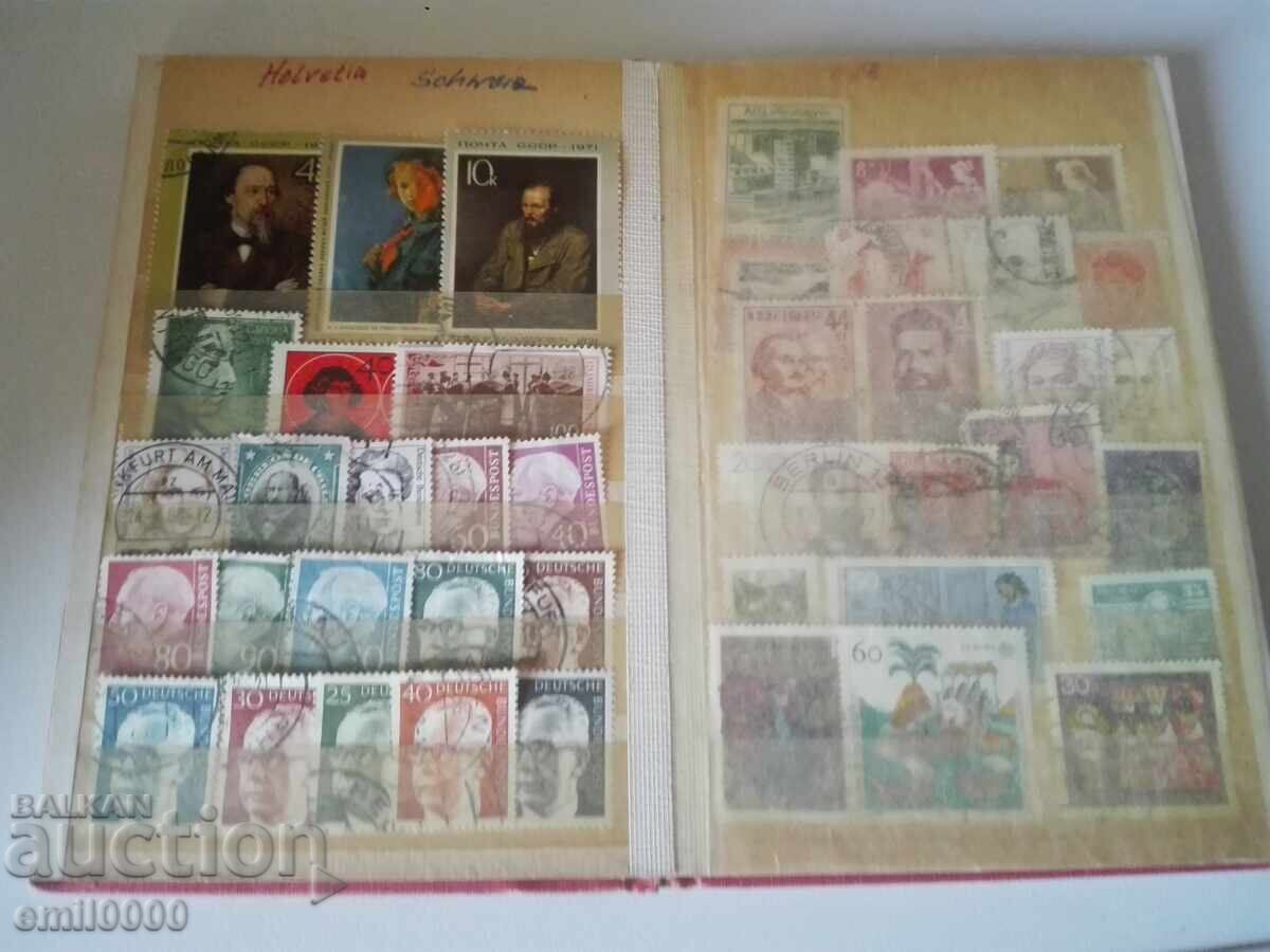 Album, binder with postage stamps - 2 - 5 Album, binder with postage stamps - 2 - 5