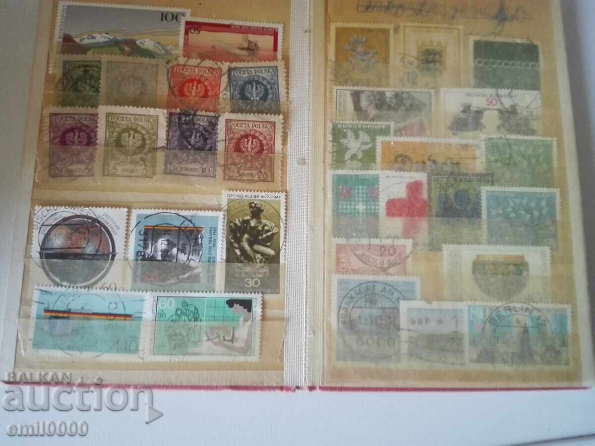 Album, binder with postage stamps - 2 - 6 Album, binder with postage stamps - 2 - 6