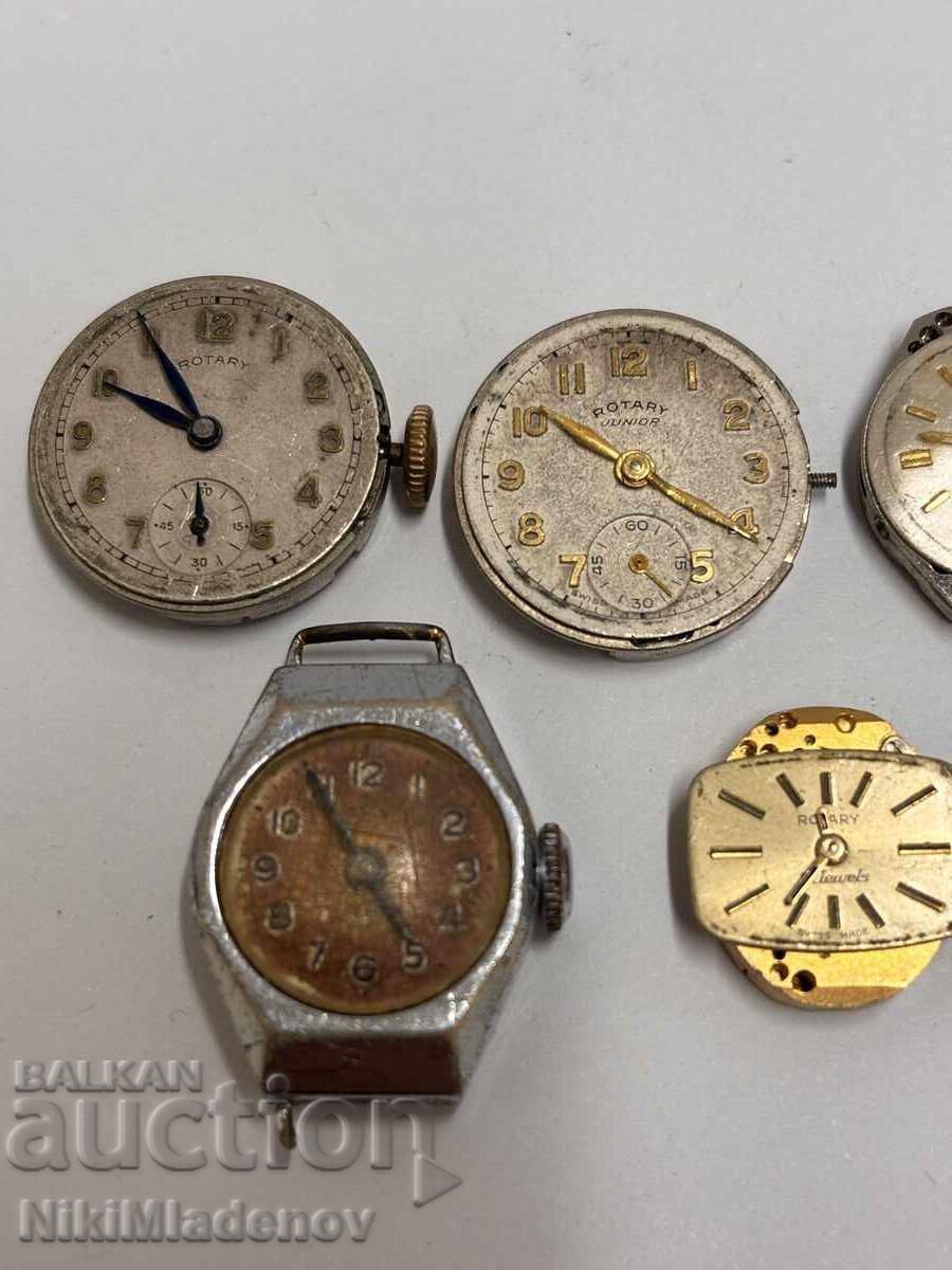 Lot mecanisme elvețiene ROTARY, nefuncționale cu preț € 12.78 | 25.00 BGN