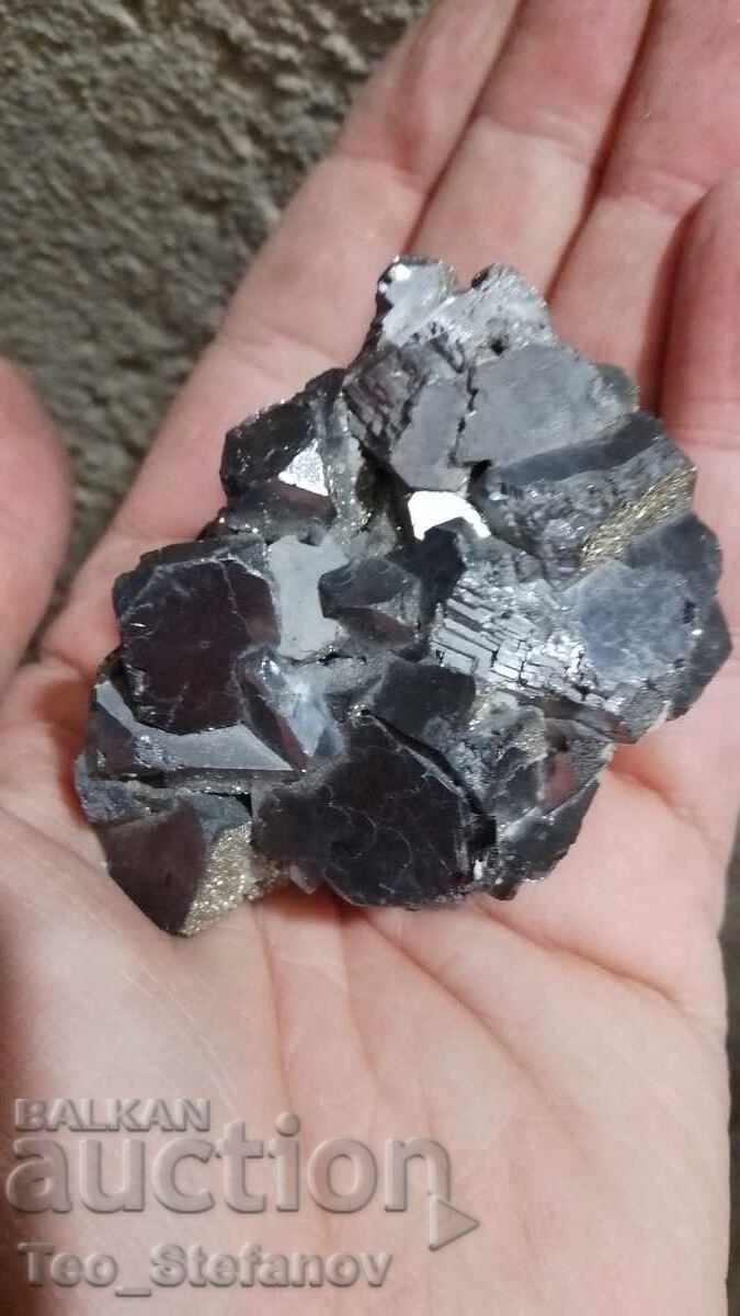 Galena and Pyrite Druse with price 45.00 BGN | € 23.01 Galena and Pyrite Druse with price 45.00 BGN | € 23.01