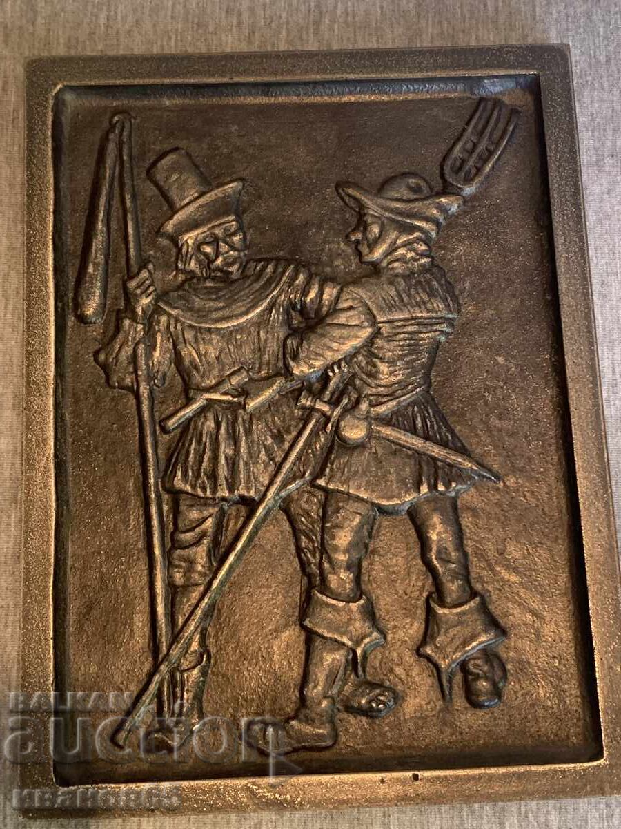 Old cast iron picture with price 55.00 BGN | € 28.12 Old cast iron picture with price 55.00 BGN | € 28.12