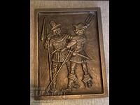 Old cast iron picture