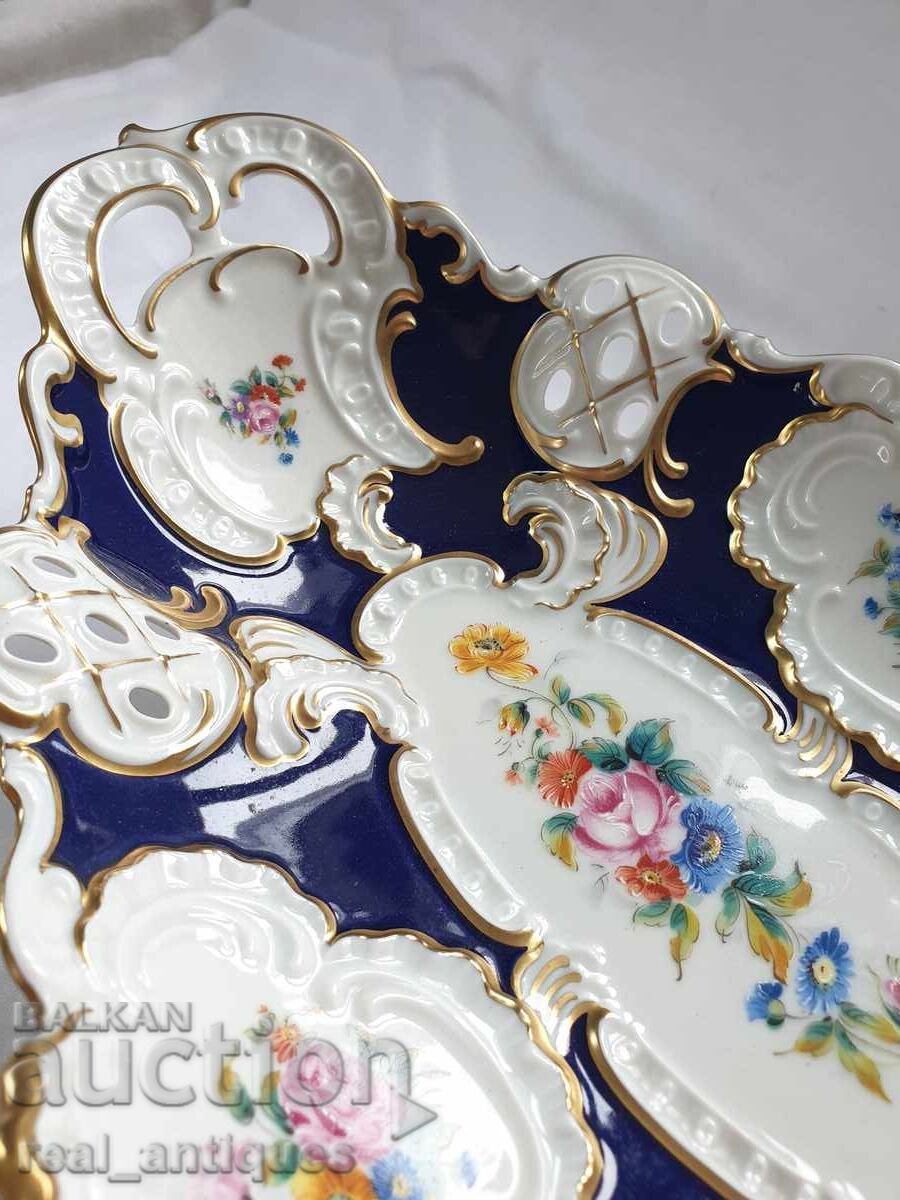 Porcelain Fruit Bowl - Linder, Germany - 5 Porcelain Fruit Bowl - Linder, Germany - 5