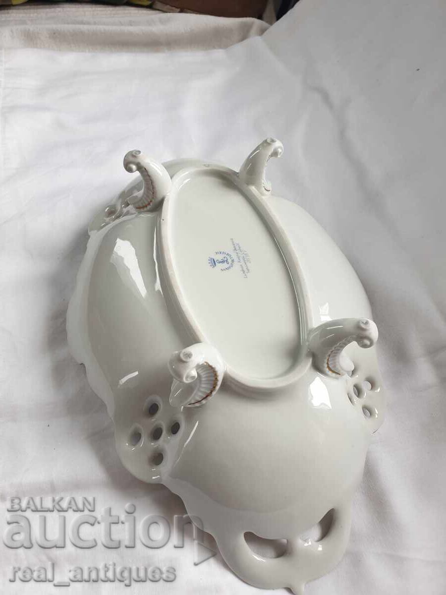 Porcelain Fruit Bowl - Linder, Germany - 6 Porcelain Fruit Bowl - Linder, Germany - 6